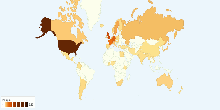 All Nobel Prize Winners by Country